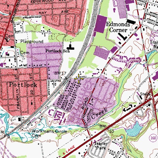 Topographic Map of Cathedral of Faith Christian School, VA