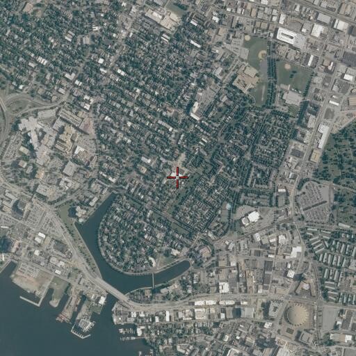 Aerial/Satellite Image of First Presbyterian Preschool, VA