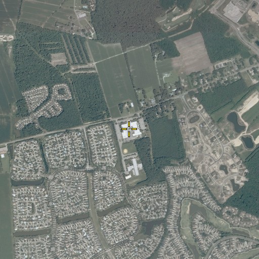 Aerial/Satellite Image of Technical and Career Educational Center, VA