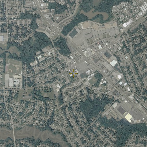 Aerial/Satellite Image of Garden of Children School, VA