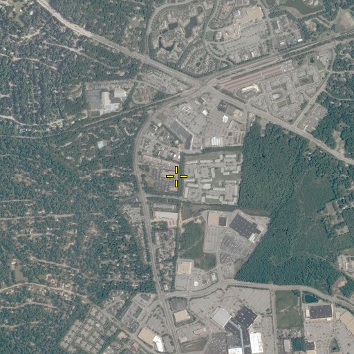 Aerial/Satellite Image of John Tyler Community College - Community College Workforce Alliance, VA