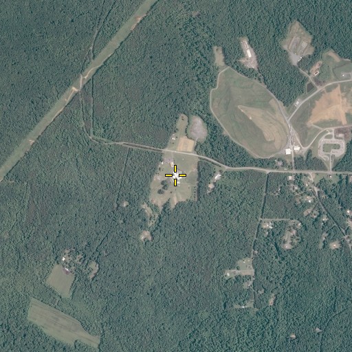 Aerial/Satellite Image of Virginia Department of Correctional Education - Stafford Diversion Center, VA