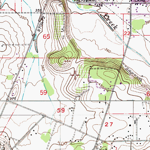 Topographic Map of East Linn Christian Academy, OR