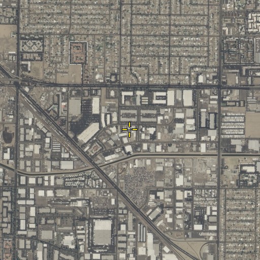 Aerial/Satellite Image of Iglesia Linaje Escogido, AZ