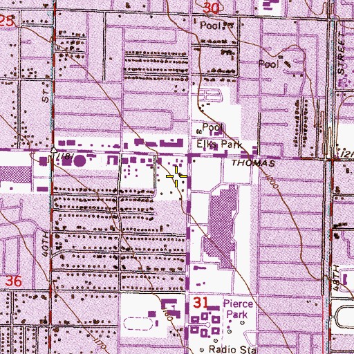 Topographic Map of Samaritan Surgicenters of Arizona, AZ