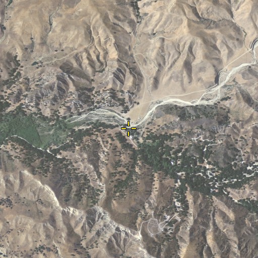 Aerial/Satellite Image of Oak Canyon, CA