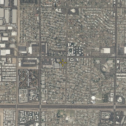 Aerial/Satellite Image of Tempe Post Office, AZ