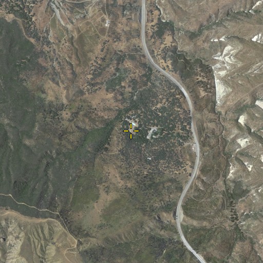 Aerial/Satellite Image of Oak Flat Spring, CA