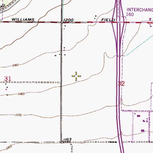 Topographic Map of Horizon Community Learning Center, AZ