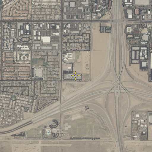 Aerial/Satellite Image of Horizon Community Learning Center, AZ