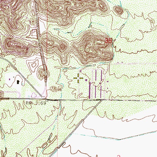 Topographic Map of Kyrene de la Estrella Elementary School, AZ
