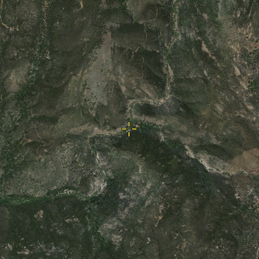 Aerial/Satellite Image of Oak Valley Creek, CA