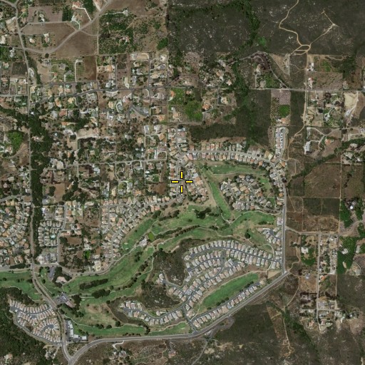 Aerial/Satellite Image of Oat Hills, CA