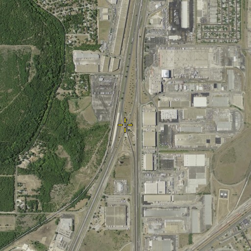 Aerial/Satellite Image of Interchange 161, TX