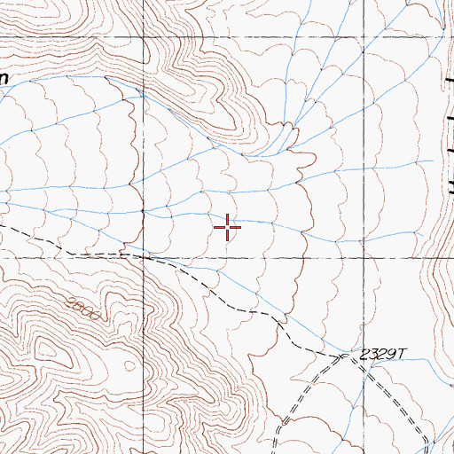 Topographic Map of Osborne Canyon, CA