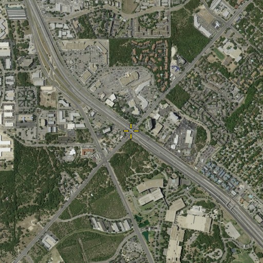 Aerial/Satellite Image of Interchange 560, TX
