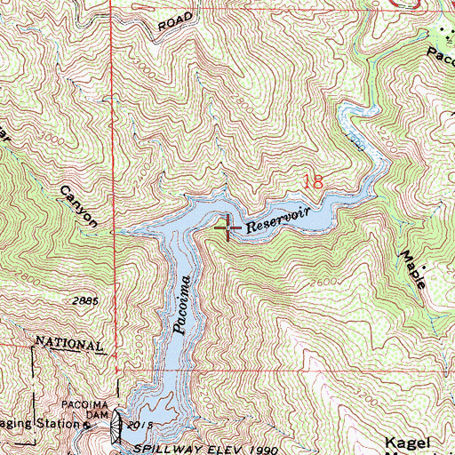 Pacoima Reservoir, CA
