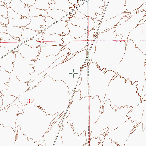 Topographic Map of Clark County Fire Department Station 34, NV