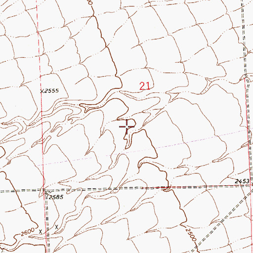 Topographic Map of Saint Elizabeth Ann Seton Catholic Church, NV