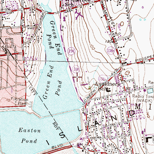 Topographic Map of Twice as Nice Child Care Center, RI