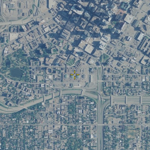 Aerial/Satellite Image of Hall D, MN