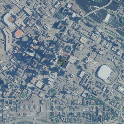 Aerial/Satellite Image of Hennepin County Government Center, MN