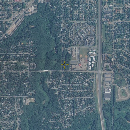 Aerial/Satellite Image of Church of God, MN