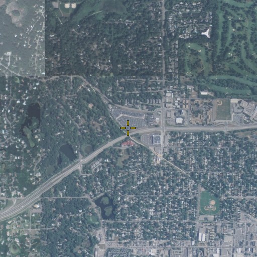 Aerial/Satellite Image of Country Village Shopping Center, MN