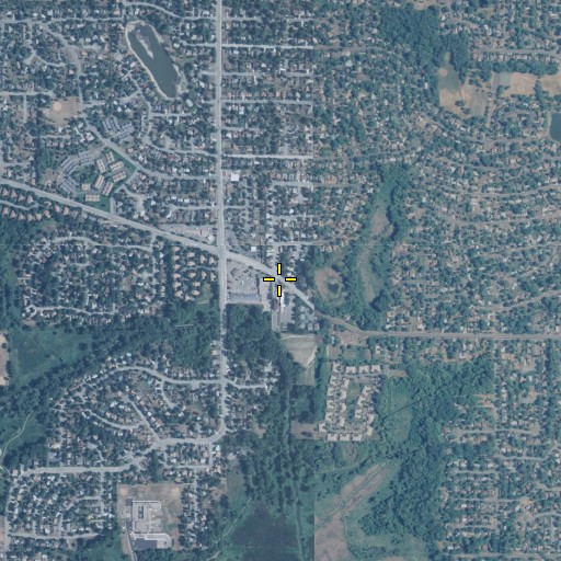 Aerial/Satellite Image of Park East Shopping Center, MN