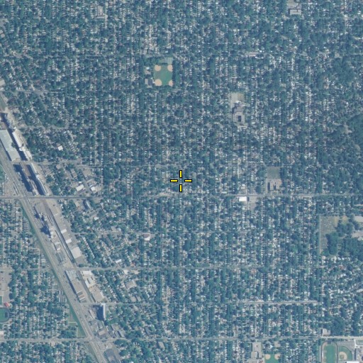 Aerial/Satellite Image of Providence United Ministries Church of God in Christ, MN