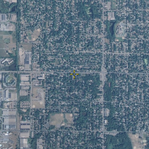 Aerial/Satellite Image of Russell Avenue Church of the Nazarene, MN