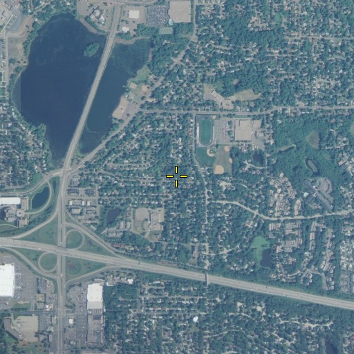 Aerial/Satellite Image of Russian Orthodox Church of the Resurrection of Christ, MN