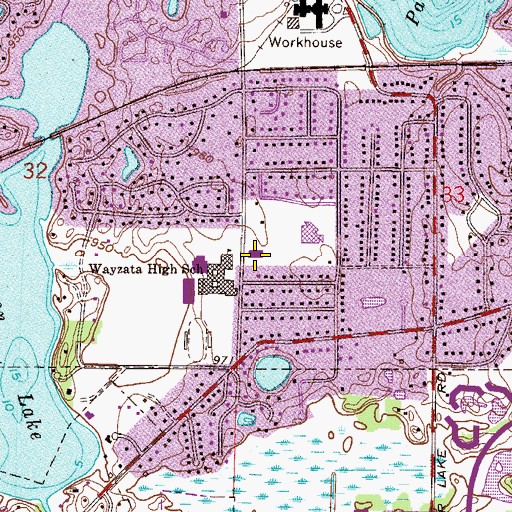 Topographic Map of The Church of Jesus Christ of Latter Day Saints, MN