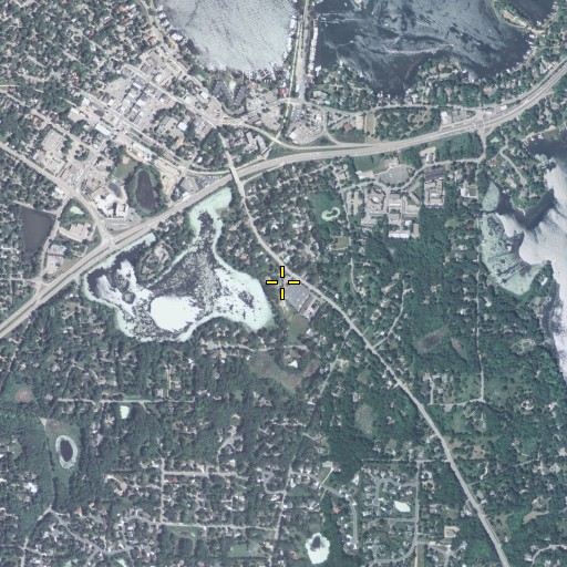 Aerial/Satellite Image of Saint John the Baptist School, MN
