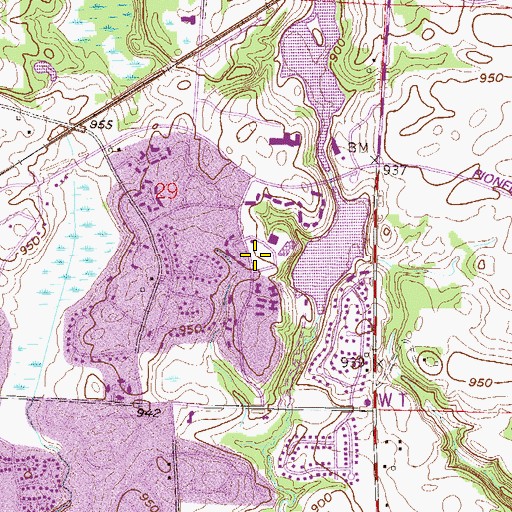 Topographic Map of Step By Step Montessori School, MN