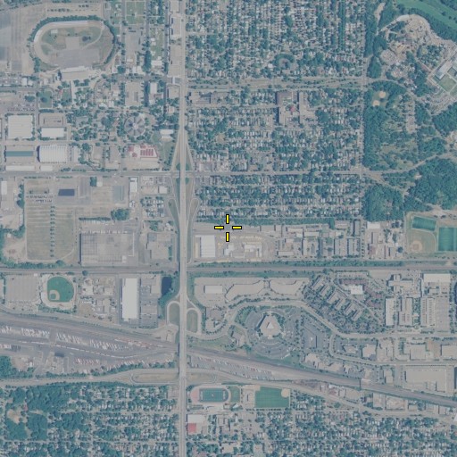 Aerial/Satellite Image of Hmong College Prep Academy, MN