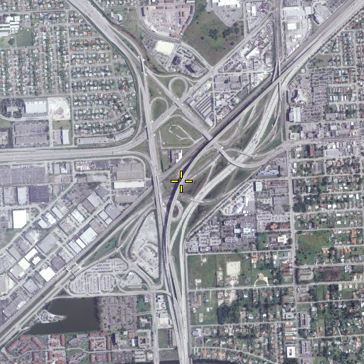 Aerial/Satellite Image of interchange 12C, FL