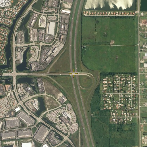 Aerial/Satellite Image of Interchange 15, FL
