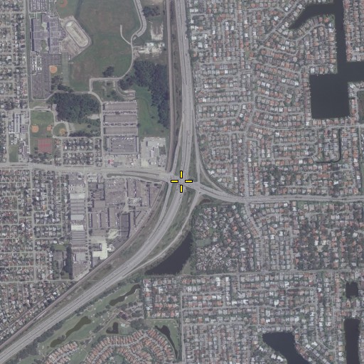 Aerial/Satellite Image of Interchange 16, FL