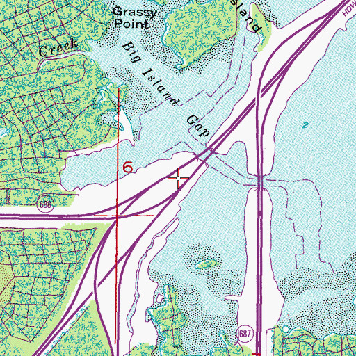 Topographic Map of Interchange 31B, FL