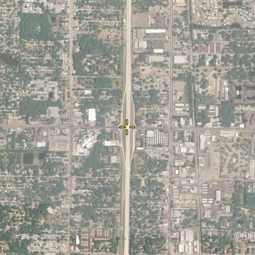 Aerial/Satellite Image of Interchange 52, FL