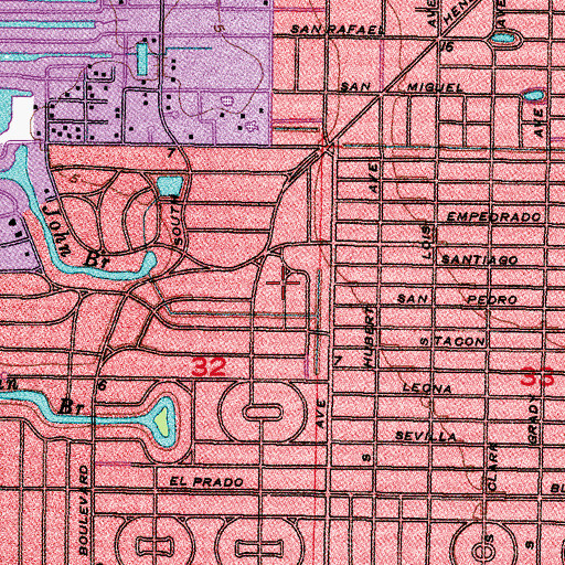 Topographic Map of Keats, FL
