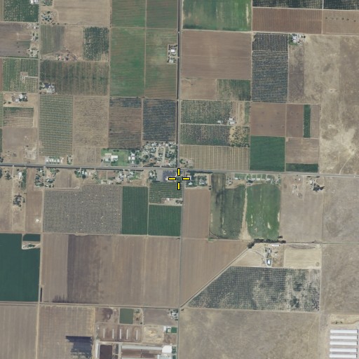Aerial/Satellite Image of Saint Maries Church, CA