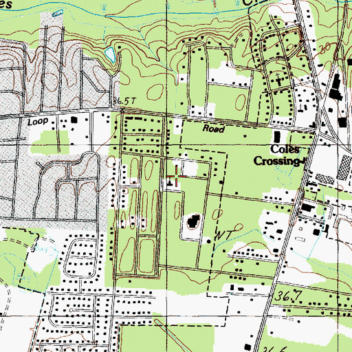 Topographic Map of The Church of Jesus Christ of Latter Day Saints, SC