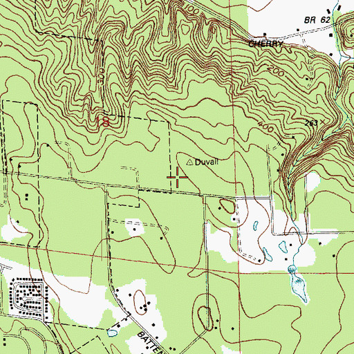 Topographic Map of Cedarcrest High School, WA