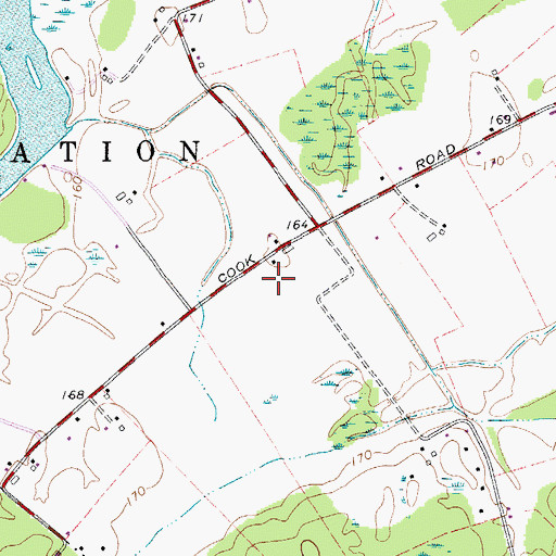 Topographic Map of School Number 4 (historical), NY