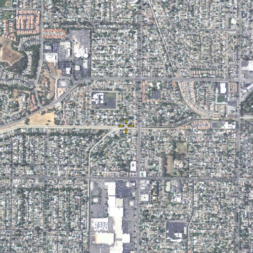 Aerial/Satellite Image of South Branch Bell Creek, CA