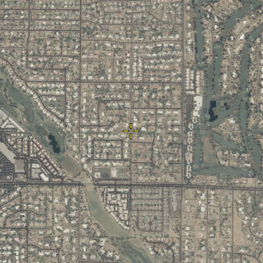 Aerial/Satellite Image of Orangetree Estates, AZ
