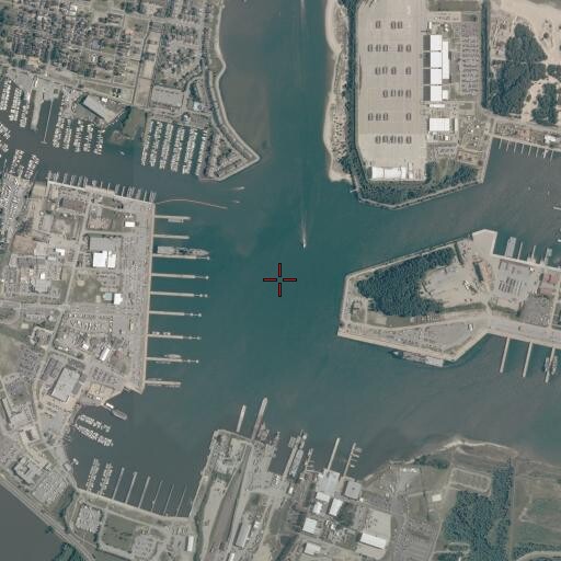 Aerial/Satellite Image of Little Creek Harbor, VA