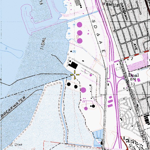 Topographic Map of Telegraph Canyon, CA